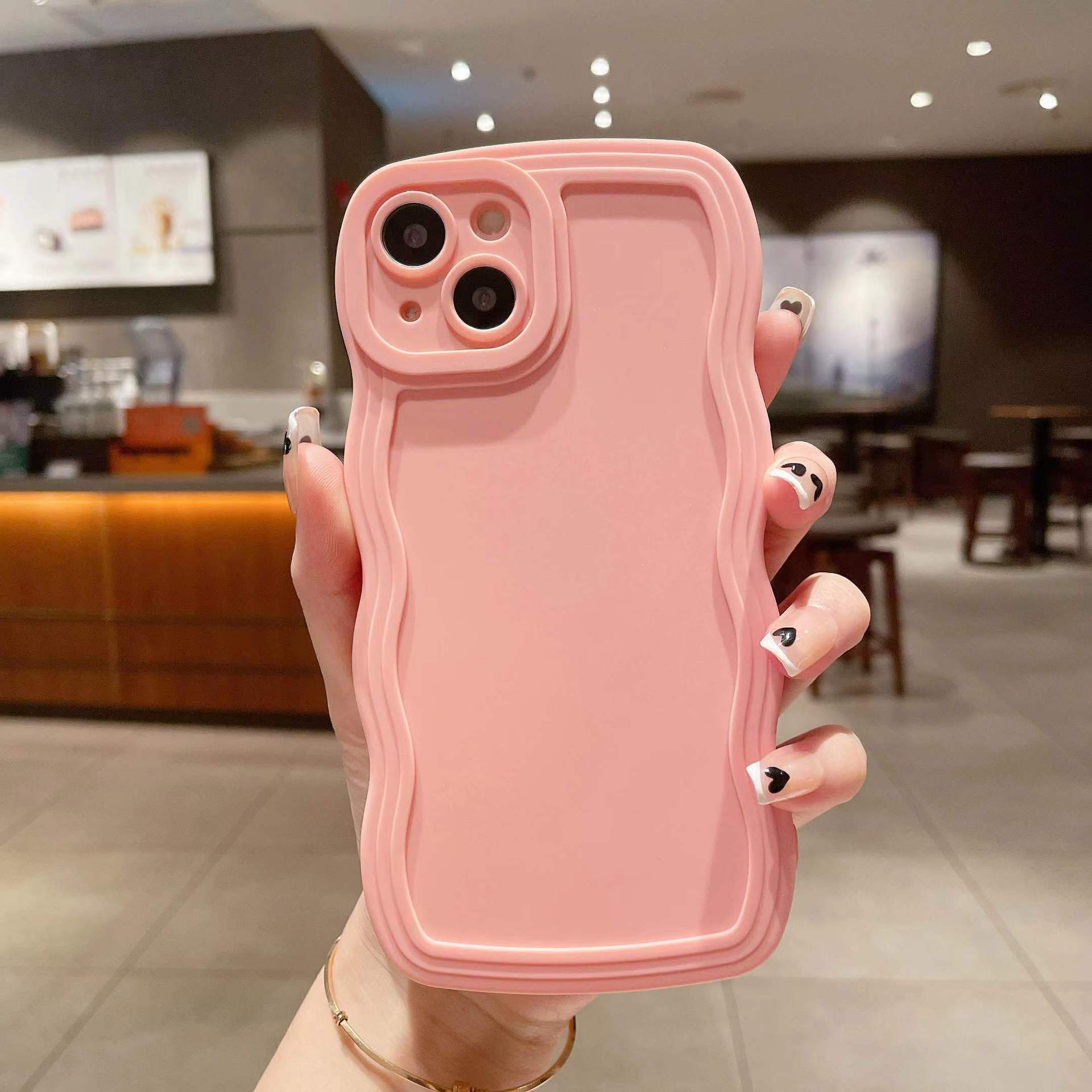 Big Wave Phone Case Silicone All-inclusive Big Wave Phone Case Silicone All-inclusive